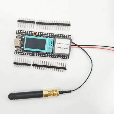 Беспроводной GPS-Трекер Lora IOT, аксессуар для Arduino Wi-Fi, LoRa, Bluetooth, GNSS Type-C OLED-дисплей ESP32-S3FN8 + SX1262 + UC6580