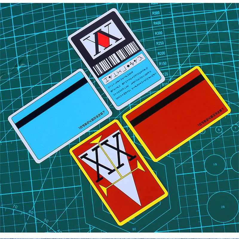 

Anime Hunter x Hunter cosplay Costume Props License Card GING FREECSS Cosplay Hisoka Kurapika Killua Zoldyck PVC Card