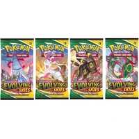 pokemon trading card game sword and shield ptcg ss7 evolving skies 10 additional game cards toys