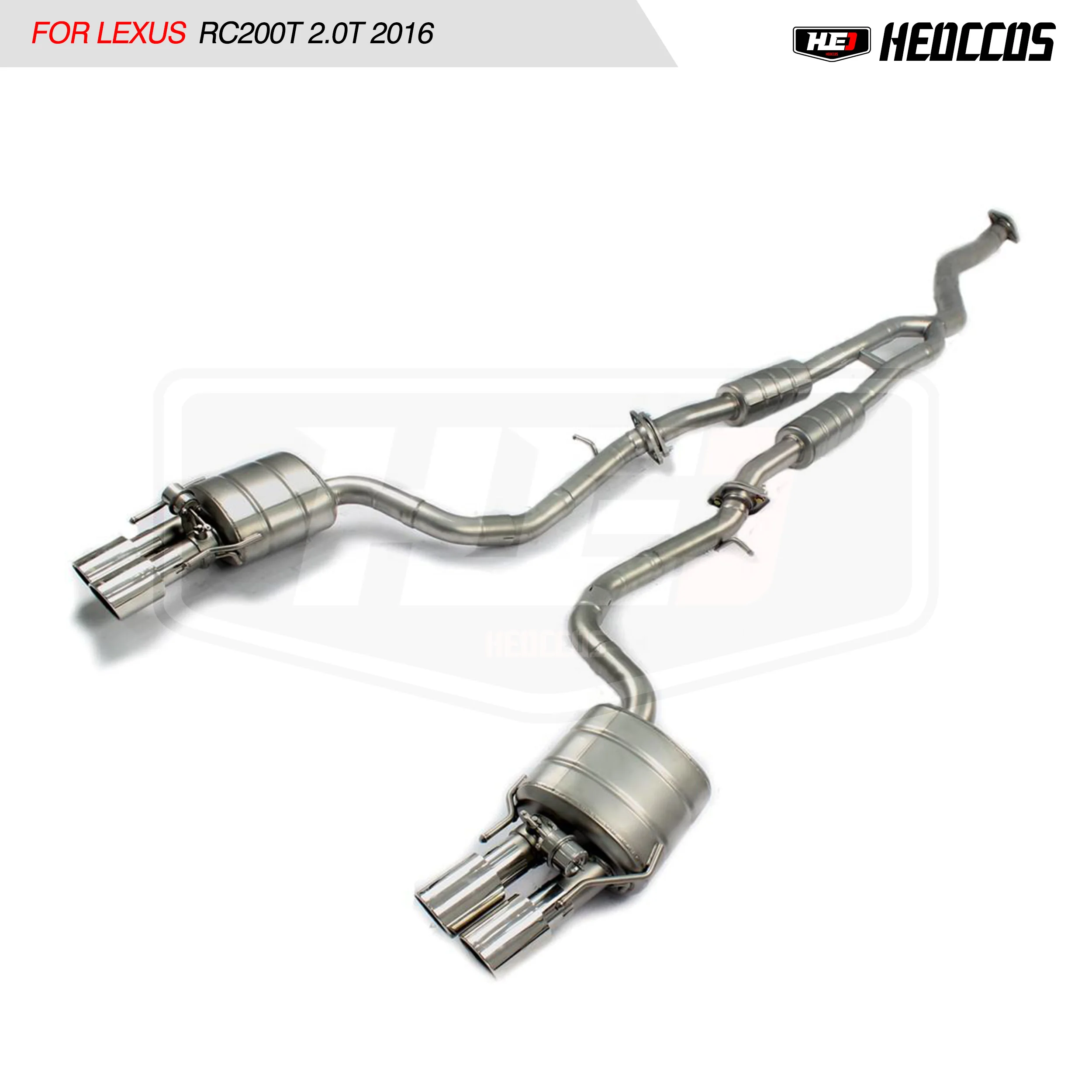 Высокопроизводительный выпускной клапан HEO управления Catback выхлопная труба для