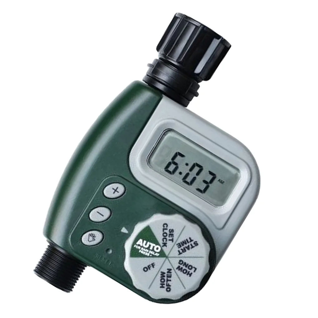 

Garden Watering Timer Digital Faucet Irrigation Controller Adjustable Waterproof Greenhouse Plant Water Timer Automatic Watering