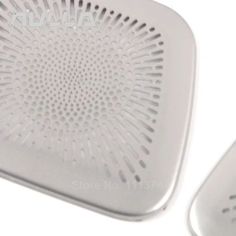 Для Honda Civic 11th 2022-2025 крышка динамика задней двери звуковой сигнал аудио рамка декор наклейка отделка аксессуары из нержавеющей стали