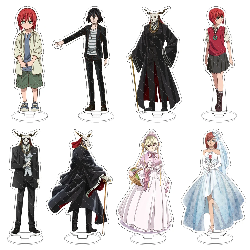 

The Ancient Magus' Bride Acrylic Stand Cosplay Figures Chise Hatori Elias Ainsworth Silky Mahoutsukai Model Desk Decor Prop Gift