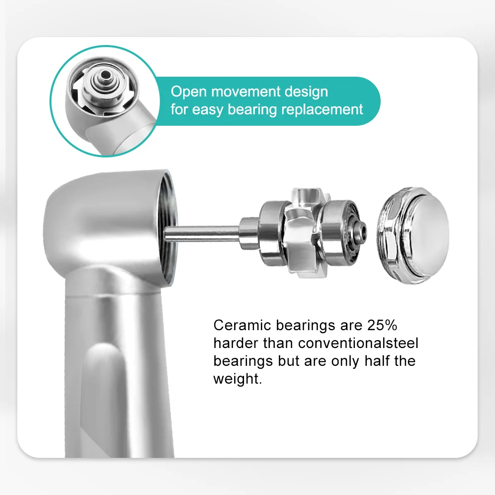 XYSZ Стоматологический светодиодный высокоскоростной наконечник с подсветкой