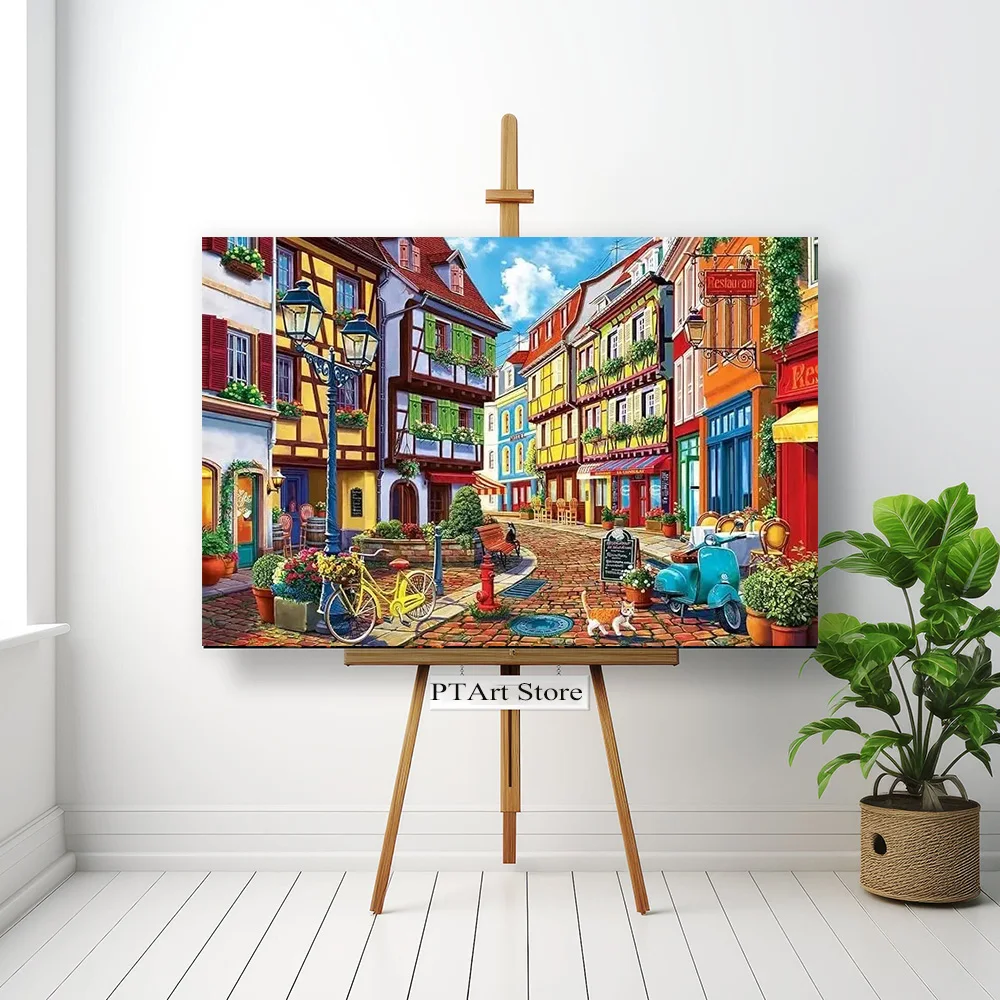 Картина на холсте в скандинавском стиле