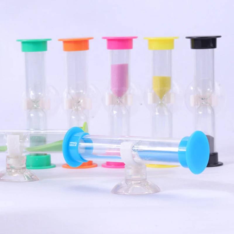 Таймер песочных часов на присоске 1/2/3 минуты |