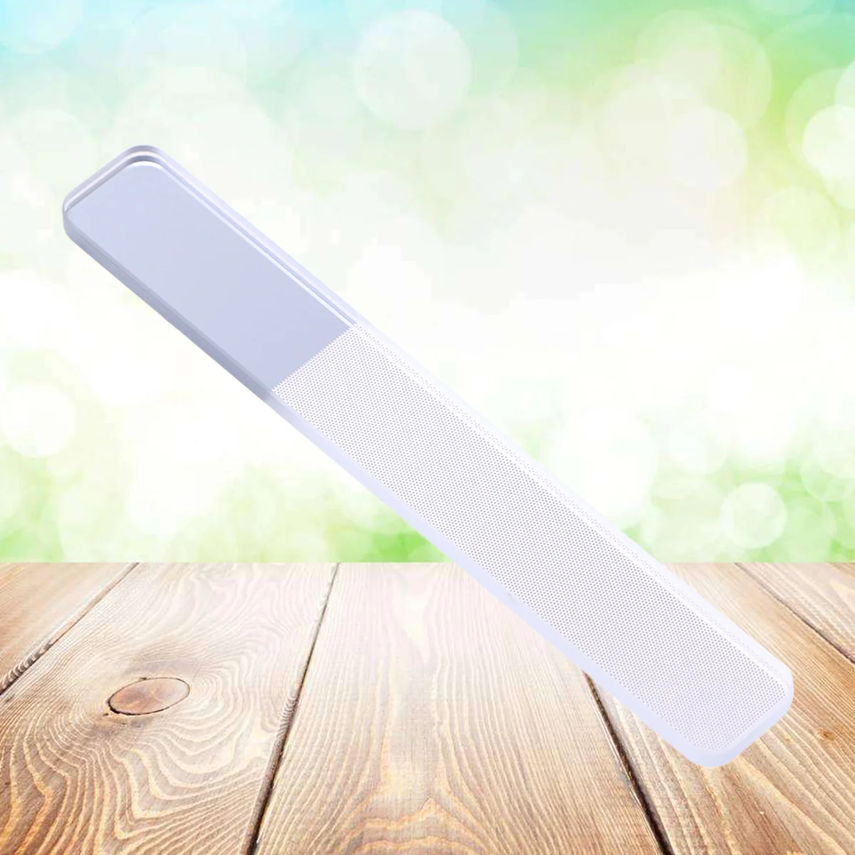 

1pc Double-sided Glass Nail Files Manicure Nail Buffers for Smooth and Shiny Nails (Flat)