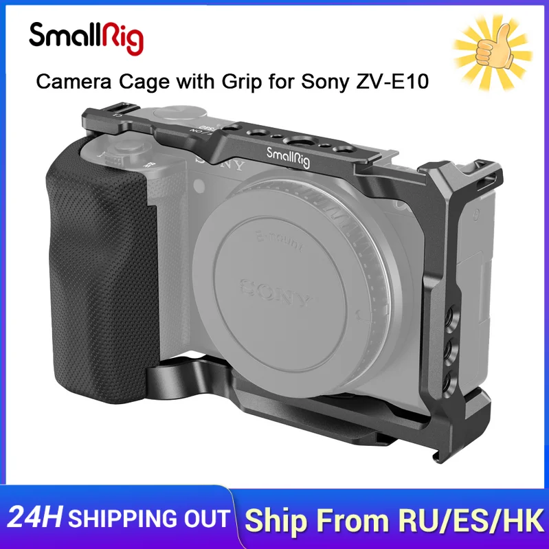 Клетка SmallRig для камеры Sony ZV-E10 клетка с удлинителем и рукояткой встроенная