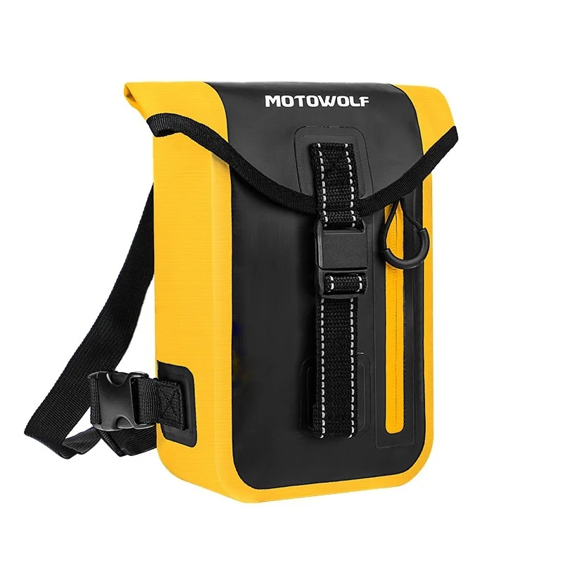 

Поясная Сумка для езды на мотоцикле, водонепроницаемая уличная сумка для хранения ног, светоотражающая сумка с магнитной пряжкой В рыцарск...