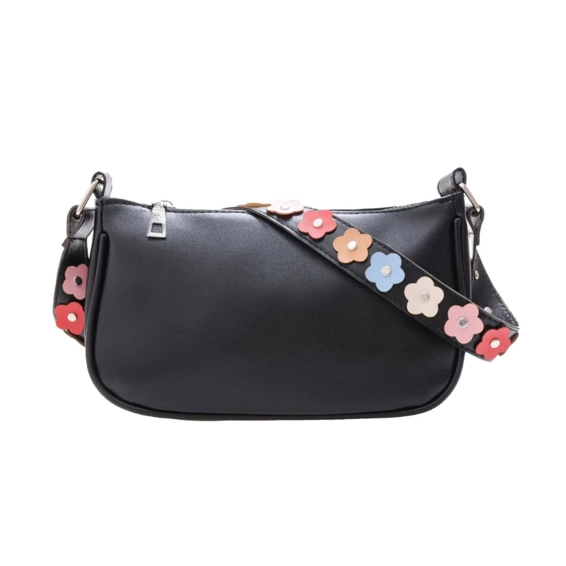 

Vintage Style Women's Underarm Bag Smooth Zipper Shoulder Bags PU Handbag