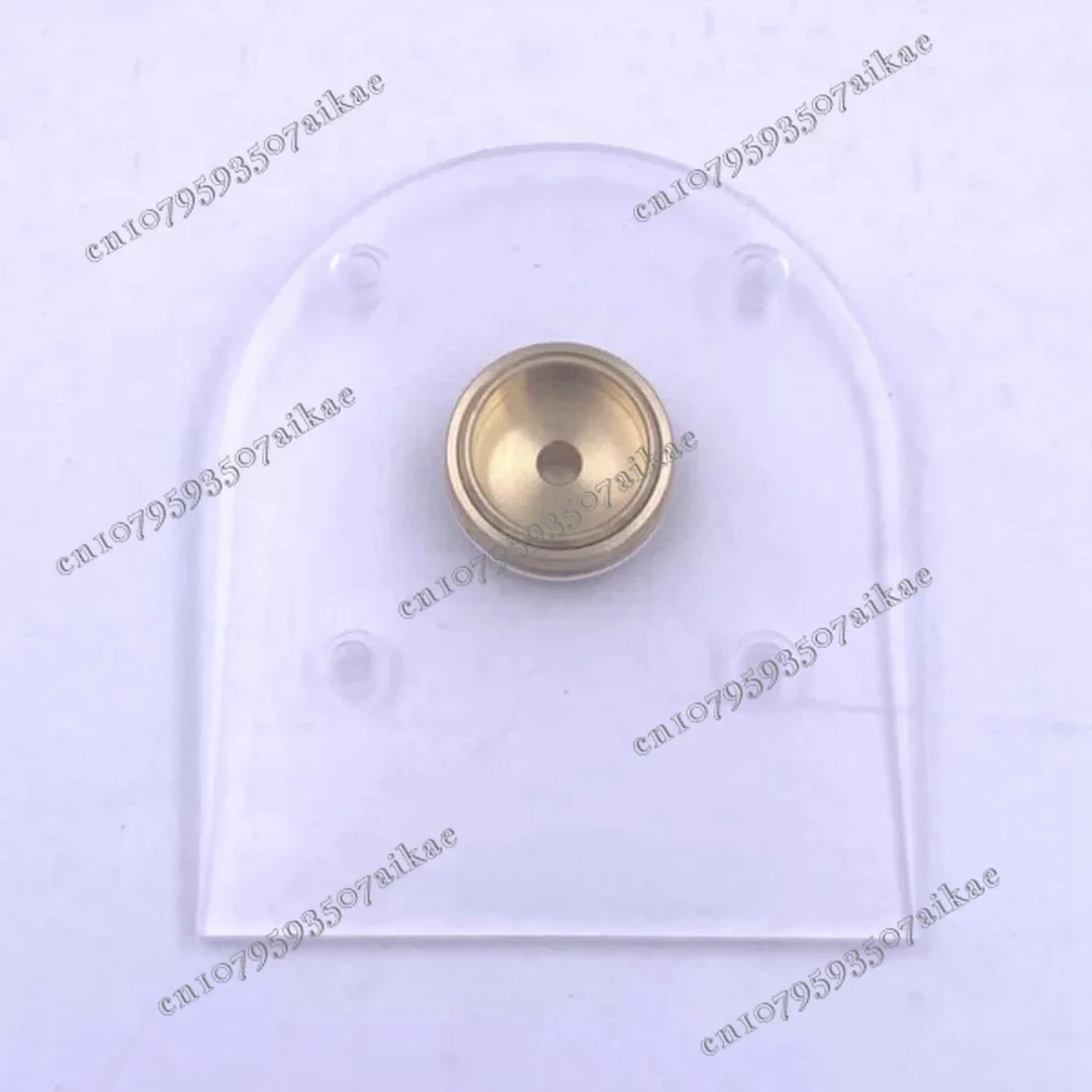 Набор круглых опорных пластин + 10 шт. латунных направляющих втулок шаблона