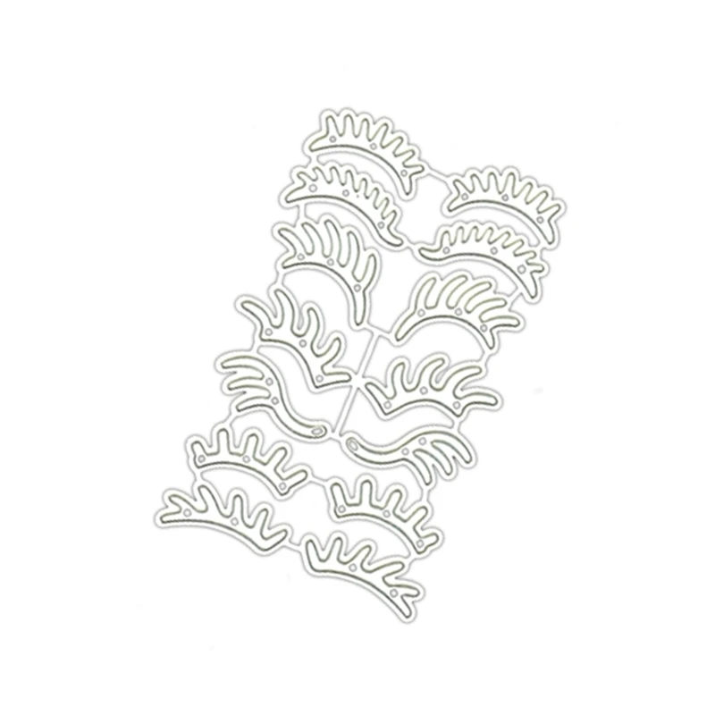 

Eyelash Cutting Dies Stencils Carbon Steel Print Cutting Die Embossing Template Punch Stencils for Scrapbooking Making