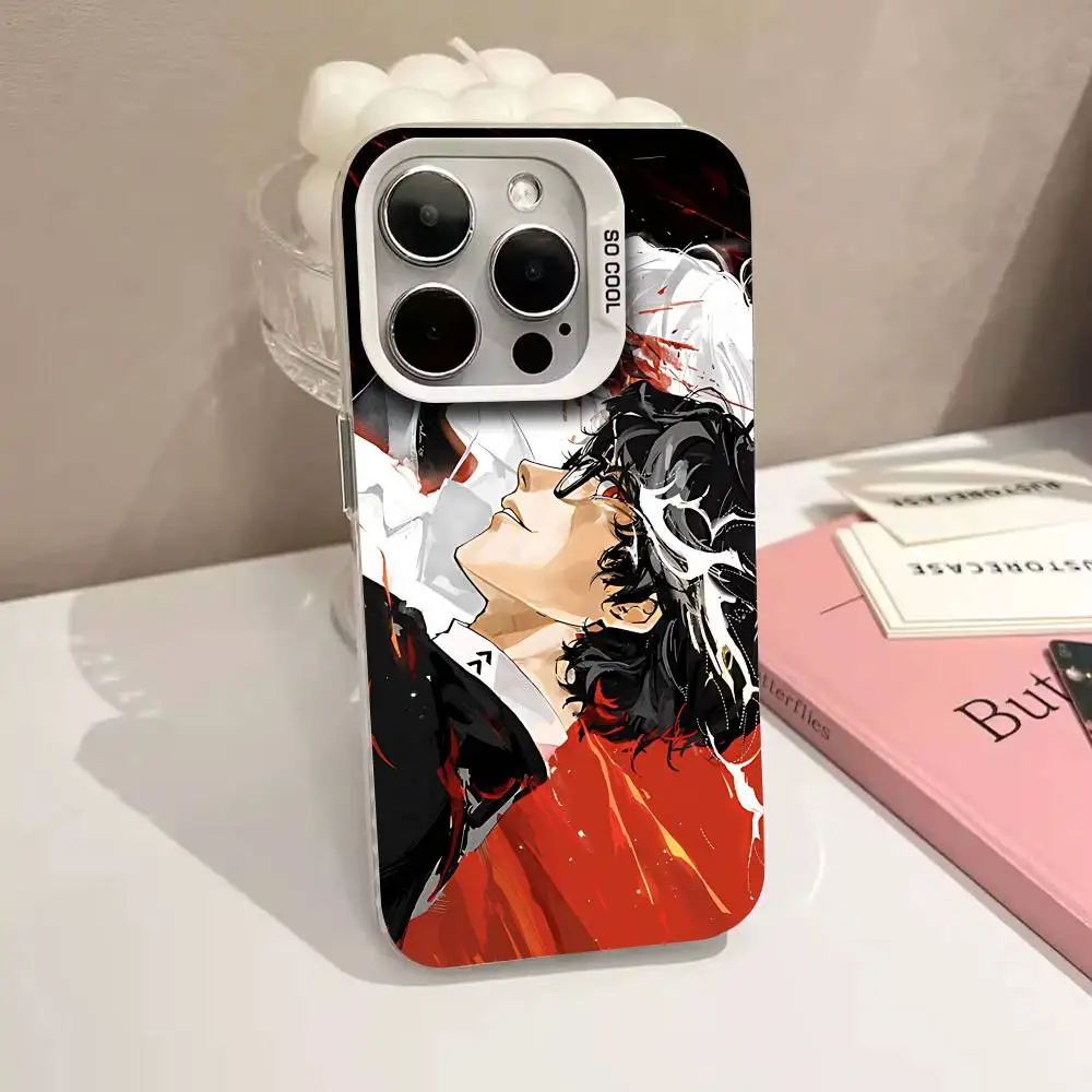 Фото Чехол-бампер Game P-Persona 5 матовый для iPhone 17 16 11 12 13 14 15 Pro ProMax Plus Mini №3