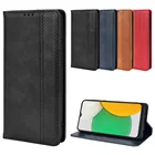 Тонкий кожаный флип-чехол в стиле ретро для Samsung Galaxy A03 Core, чехол-бумажник с подставкой для карт, магнитный чехол-книжка для Samsung A03Core, чехлы