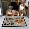 All Guests Must Be Approved By Our DOG Doormat 2