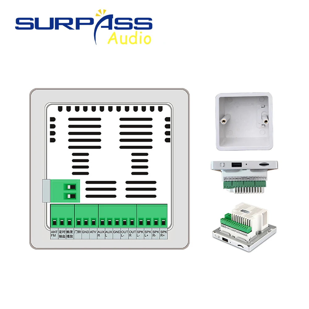 Цифровой усилитель сенсорная клавиша для умного дома аудио mp4 театр кинотеатр