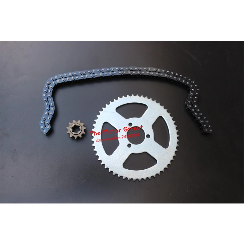 

Цепь Звездочка T8F с запасным звеньем и задним колесом подходит для 2-тактного 47 куб. См 49 куб. См и зубцов двигателя