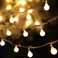 christmas lights usbbattery power led ball garland fairy lights string lights waterproof led lights garlands holiday lighting