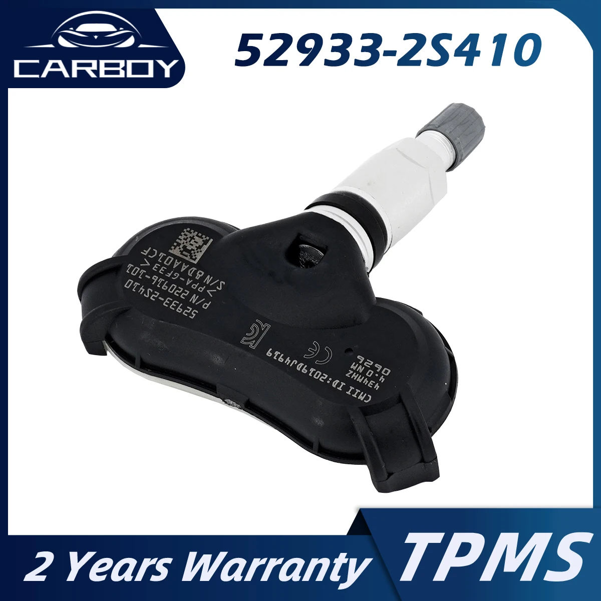 Датчик TPMS 52933-2S410 для Hyundai ix35 2013-19 Tucson 2013-2015 Kia Sportage 2014-2015 система мониторинга давления в шинах 433 МГц