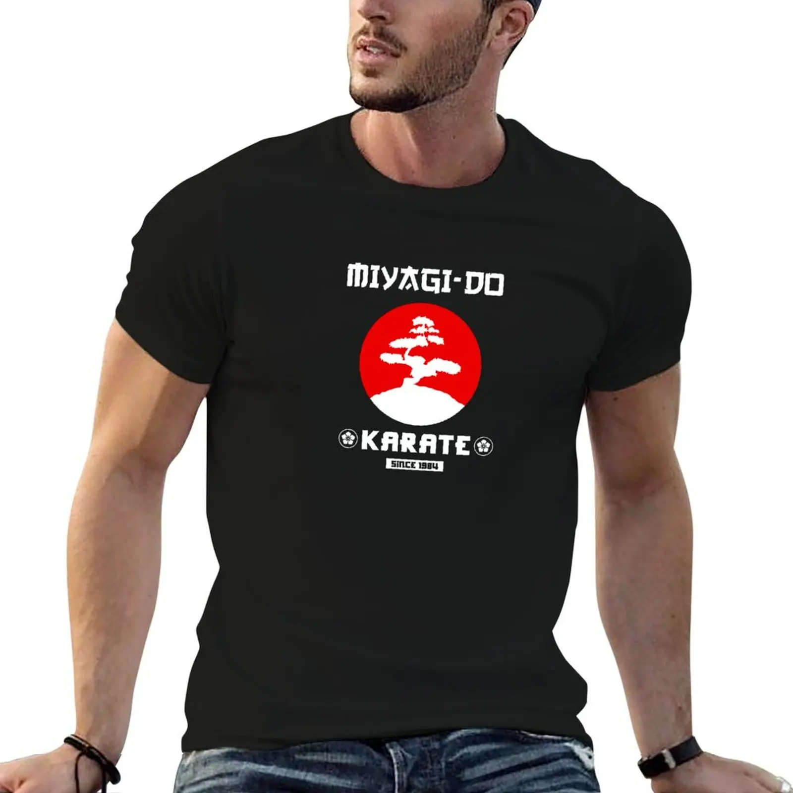 Фото Футболка MIYAGI DO KARATE KAI C8, базовая футболка для повседневного образа №1