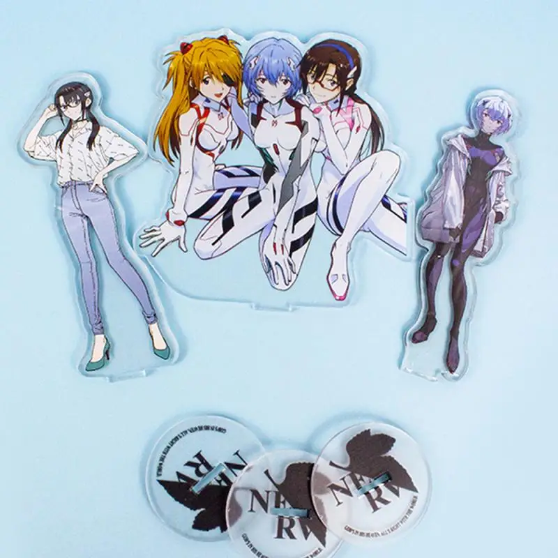 

Neon Genesis Evangelion Anime Figure Acrylic Stand Model Eva Ayanami Rei Asuka Langley Soryu Ikari Shinji Kaworu Nagisa Ornament