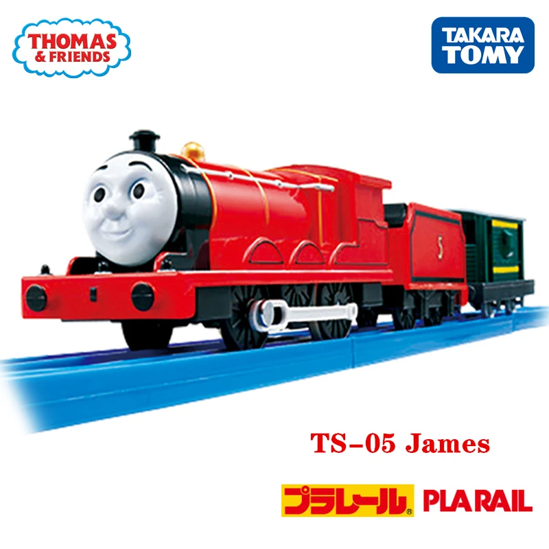 

Takara Tomy Pla Rail Plarail Train & Friends TS-05 James Japan Railway Motorized Electric Locomotive Model Toy