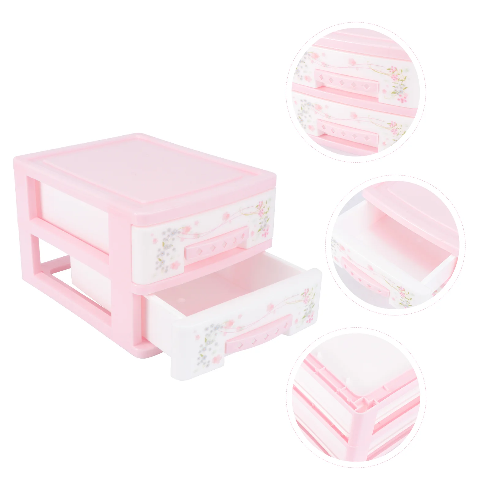 

Organizer Box Container Display Sundries Jewelry Girl Little Jewellery Vanity Makeup Tray Storage Up Make Stand Lipstick Drawer
