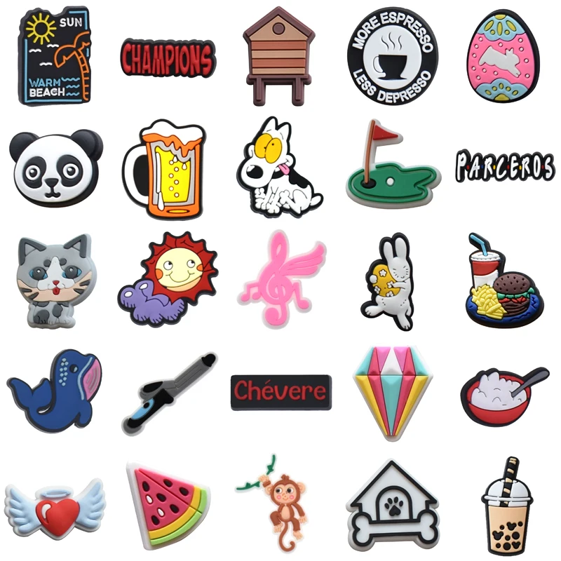

Gifts Kids Wholesale Bulk Boy Girl Shoes Accessories Para Pins Packs Women Charm Men Shoe Charms Set Jeans Decorations for Crocs