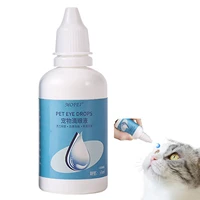 50ml pet eye cleaning care drops pet cleaning accessory for dogs cats eyes tear stain removing eye healthy care eliminate dirt