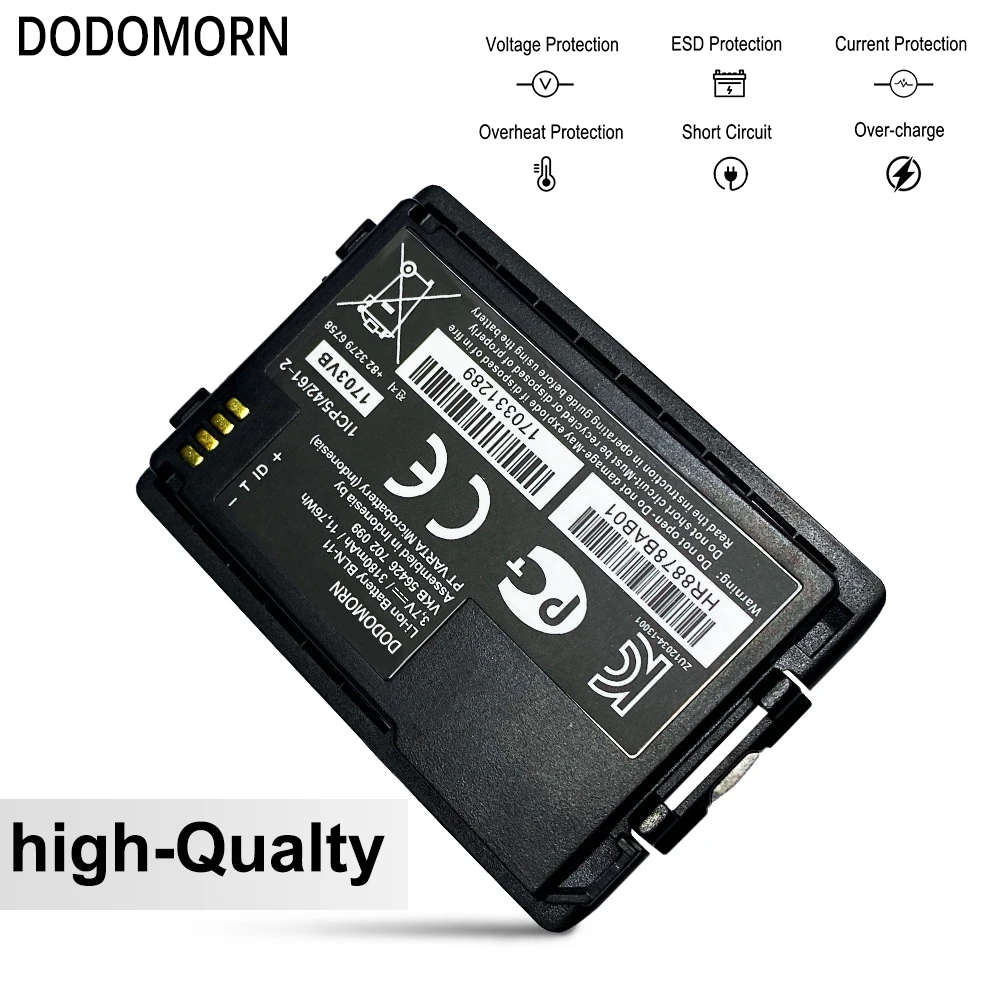 DODOMORN В наличии Новый BLN-11 3 7 11 76 Втч 3180 мАч Высококачественный аккумулятор для EADS