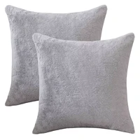 2pcslot 4545cm plush fabric thick cushion cover pillow case cushion covers sofa covers slipcovers furniture sofa bedding set
