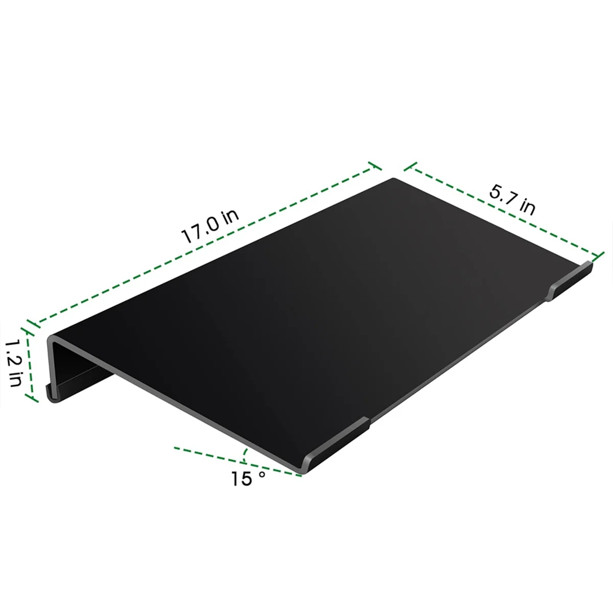 Акриловая настольная подставка для клавиатуры подъемник с наклоном рабочего