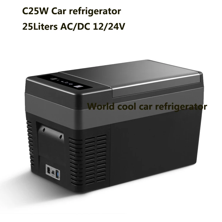 DC12V24V автомобильный портативный холодильник для кемпинга и пикника на открытом