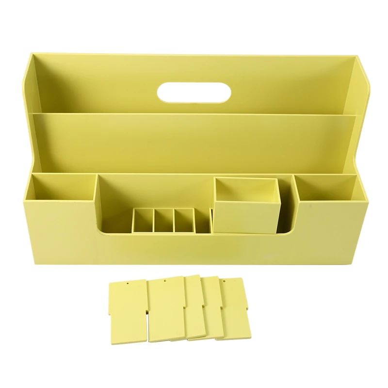 

Multifunctional Office Desk Sets Desk Accessories Stationery Desk Classified Office Plastic Storage Box
