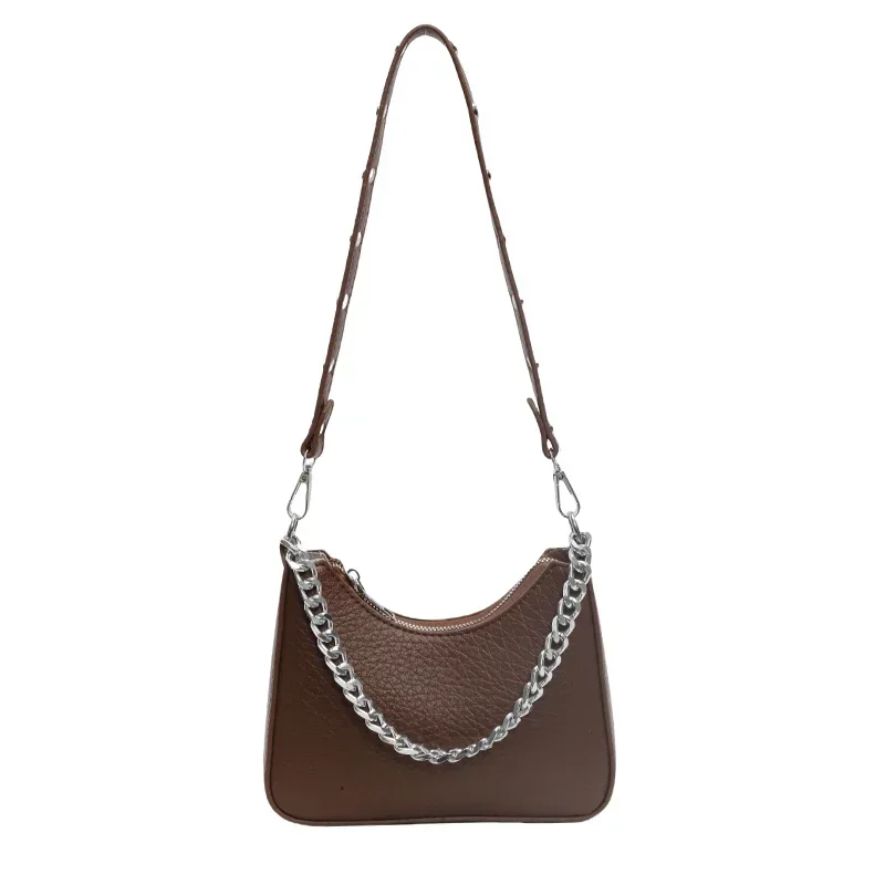 Осенне-зимняя нишевая Ретро сумка для женщин 2024 популярная универсальная через