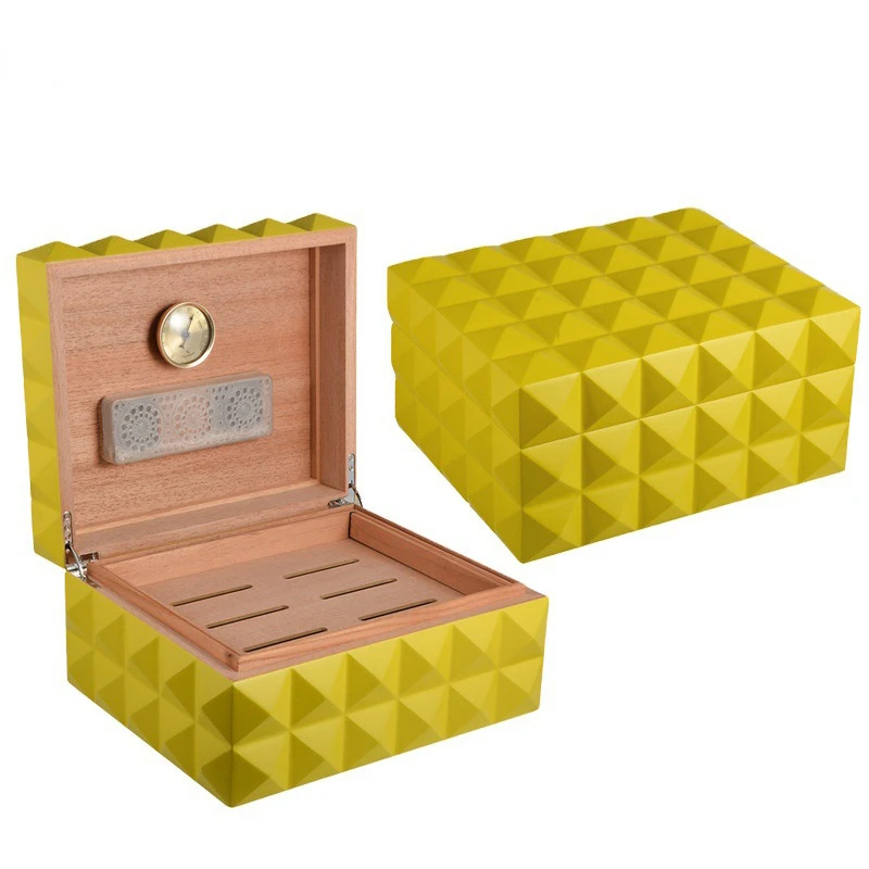 

Double tray cigar smoking set cigar moisture box