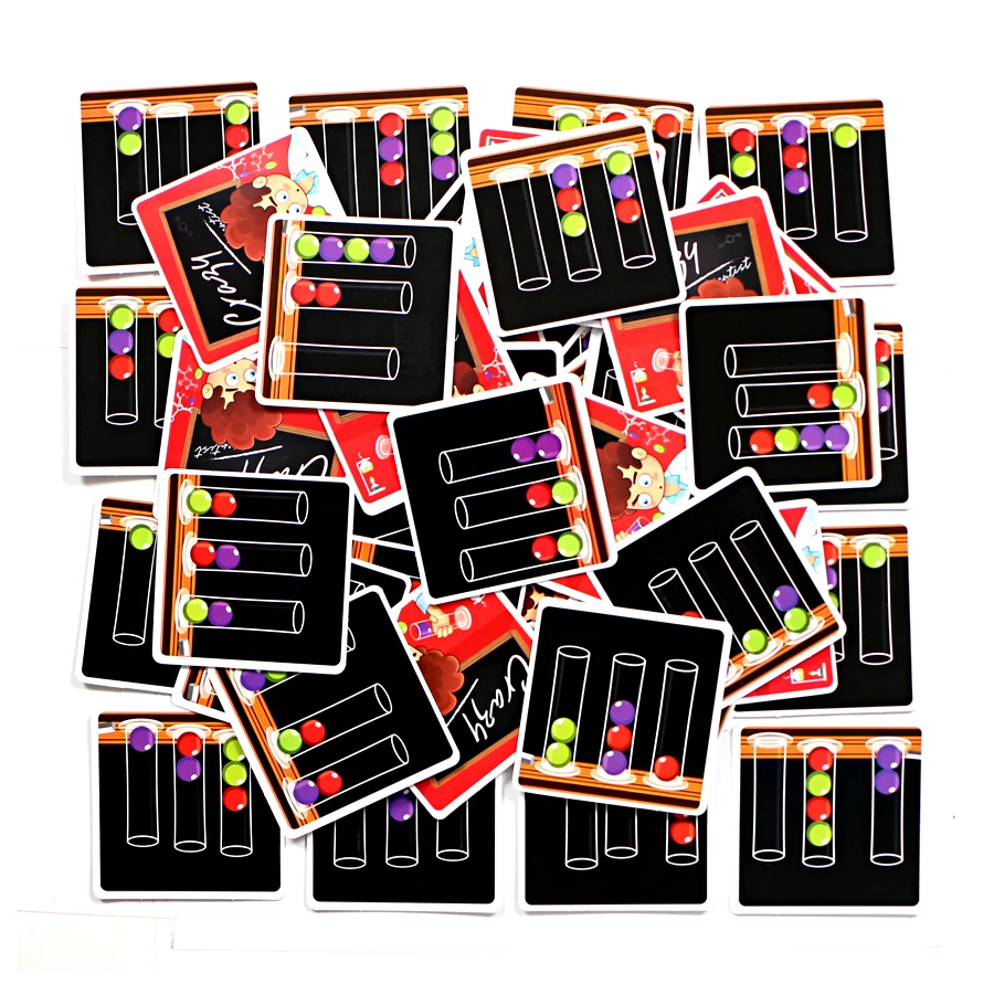Crazy Scientist Board Game Test Tube Set Logical Thinking For Kids Gags & Practical Jokes Toys |