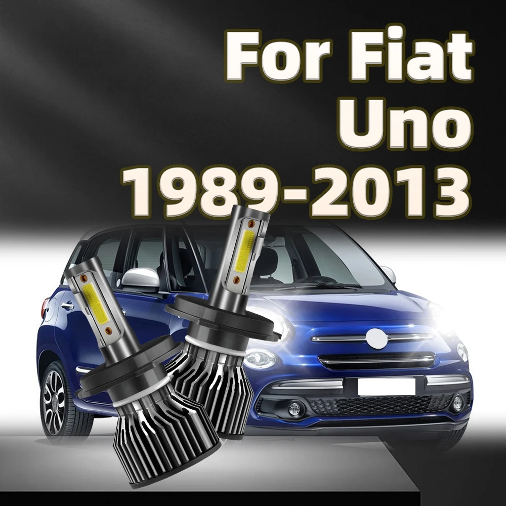 130 Вт Автомобильные светодиодные лампы 6000K фары автомобильные для Fiat Uno 1989-2000 2001 2002