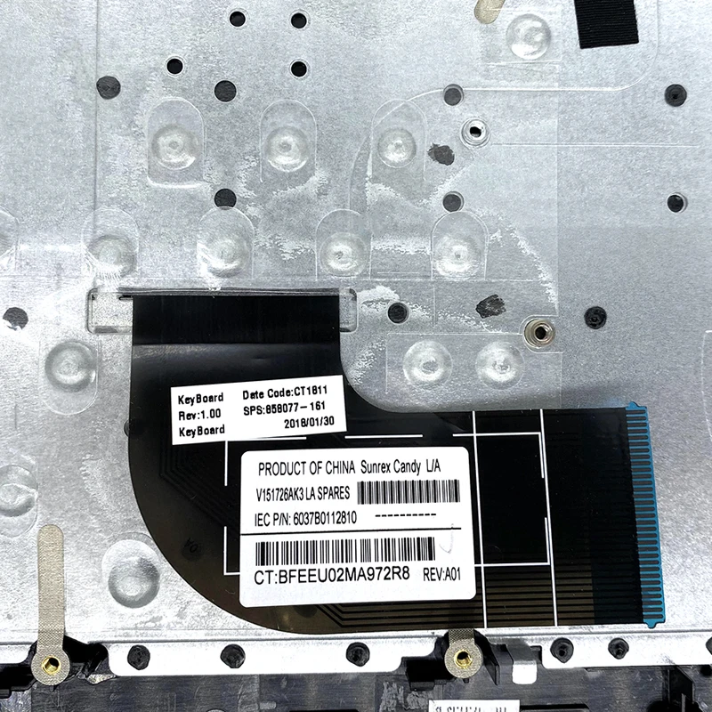 Оригинальная новая Японская Клавиатура для ноутбука подставка рук верхний чехол