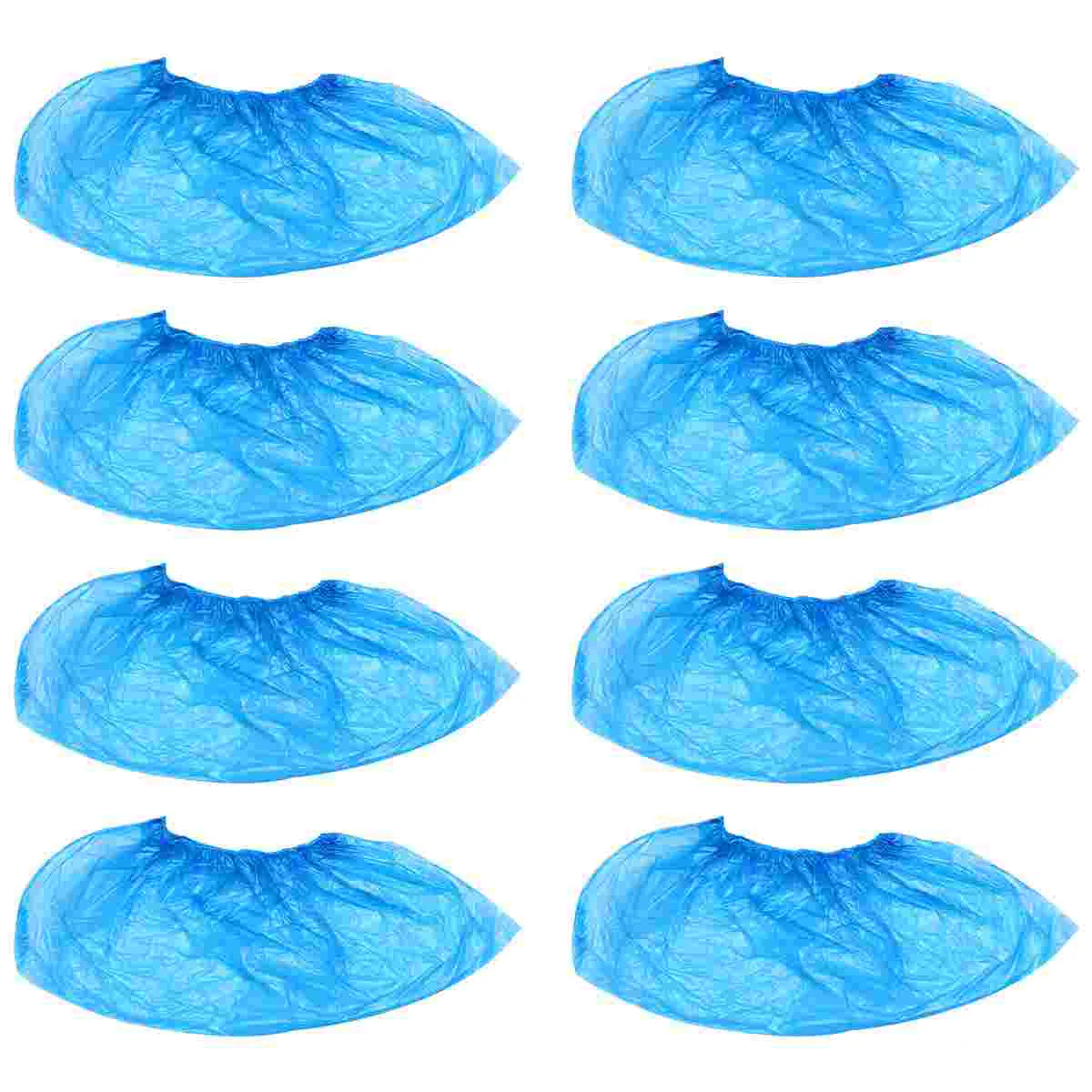 

100pcs Disposable Workplace Hygienic Shoe Coverss Convenient Hygienic Shoe Covers for Home Rainy Day