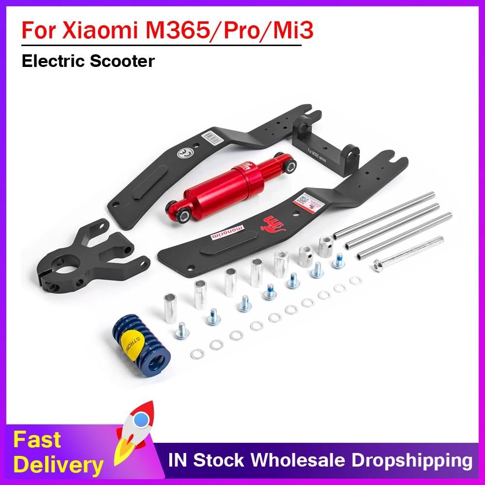 

Monorim DM Upgraded Modifiction Shock Absorber Front Suspension Kits for Xiaomi M365/Pro/Pro2/1s/Mi3 Electric Scooter Parts