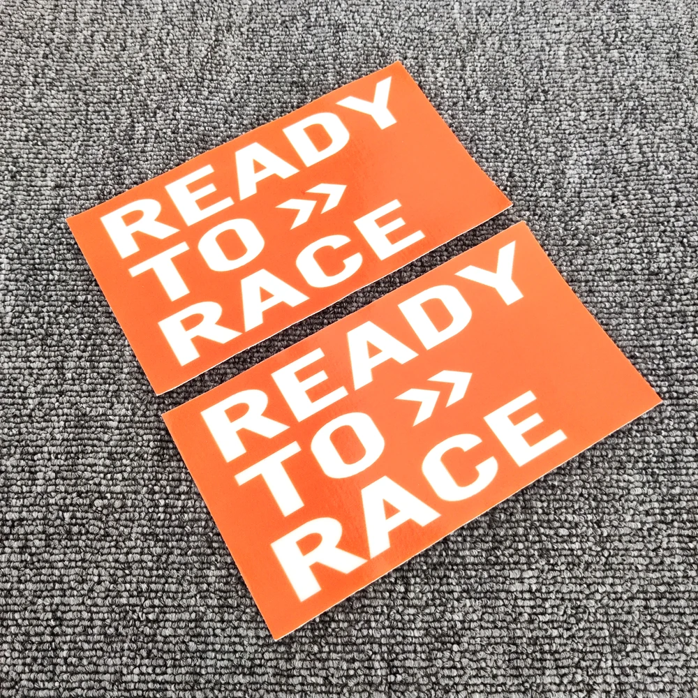 

Motorcycle READY TO RACE Decals Tank Stickers for KTM 125 150 200 250 300 350 400 450 530 690 SX SXF EXC XC XCW XCF SMR SMC