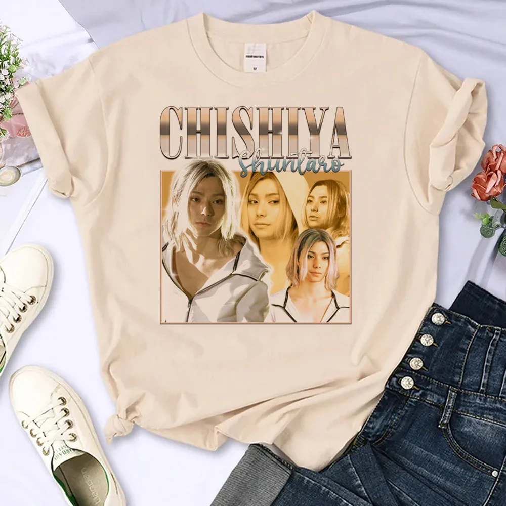 

Женская дизайнерская футболка alice in borderland, женская уличная одежда