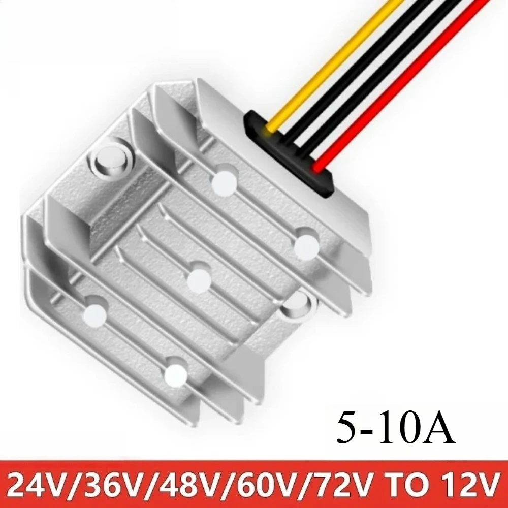 

24 В 36 В 48 В 60 В до 12 В 5 А 10 А 20 А 72 В-12 В Понижающий преобразователь постоянного тока Регулятор напряжения Buck Автомобильные тележки для гольфа Источник питания CE ROHS