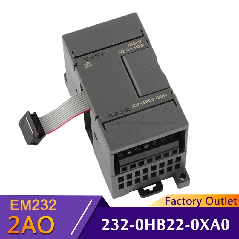 

EM232 2AO расширяемый модуль для Siemens S7-200 PLC 2-канальный Выходной аналоговый модуль 6ES7 232-0HB22-0XA0