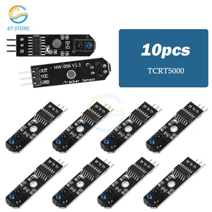 10PCS TCRT5000 3PIN Tracking Module IR Infrared Line Reflection Track Follower Sensor TCRT5000 Obstacle Avoidanc For Arduino