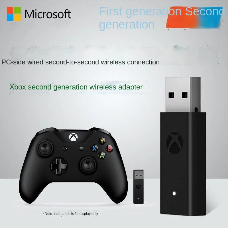 

Xbox One Handle Wireless Receiver Xboxone Generation Second Generation Bluetooth Handle Wireless PC Adapter