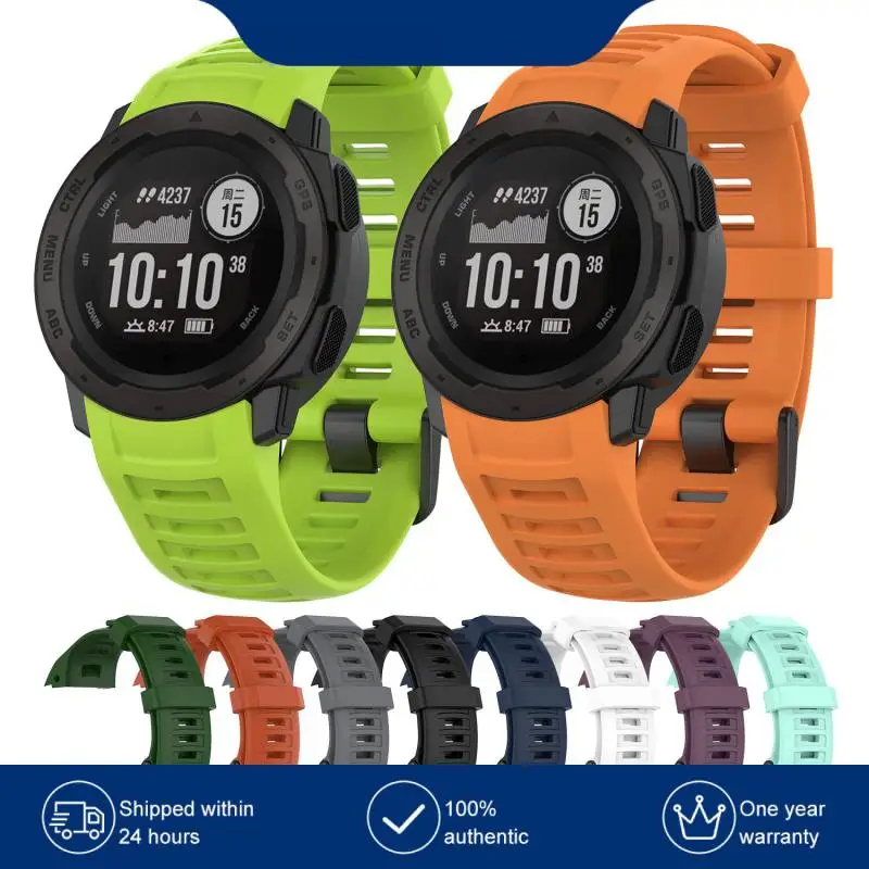 

Ремешок силиконовый для смарт-часов Garmin Instinct, 22 мм