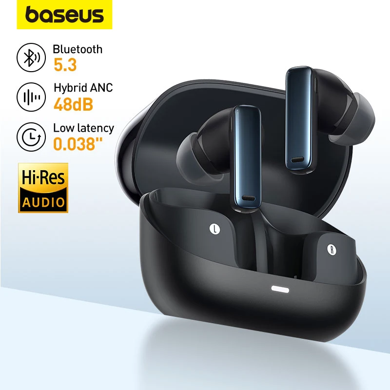 Baseus Bowie M2s ANC Earphone Bluetooth 5.3 Active Noise Can