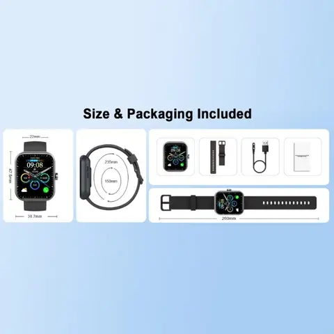 DNVYUAX Smartwatch 1,96 дюйма